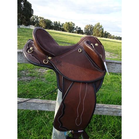 Polocrosse Deluxe Texas Tea Model 7080s Fender Saddle Horse Lines