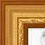 ArtToFrames 18x36 Inch Gold Speckeled Picture Frame This Wood 