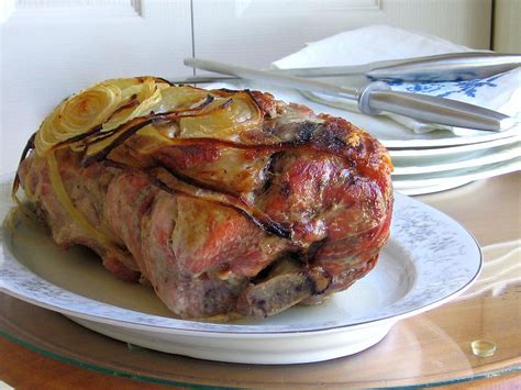 Instead of transferring the roasted bones, veggies, herbs, and spices to large stockpots. Czech Roast Pork Loin (Veprova Pecene) Recipe