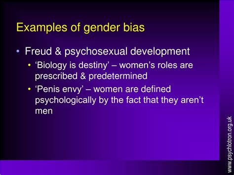 ppt gender bias in psychology powerpoint presentation free download id 312596