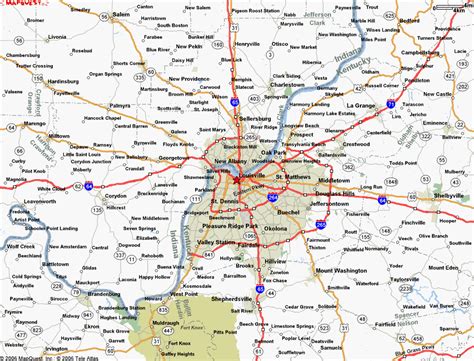 Tiogregterswhat Louisville Ky Map