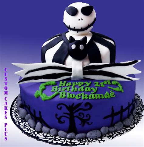 Short video of the cake. Night before Christmas/ Jack Skellington themed birthday cake (With images) | Anniversary cake ...