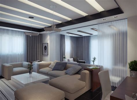 Contemporary Apartment Living Room 2 Interior Design Ideas
