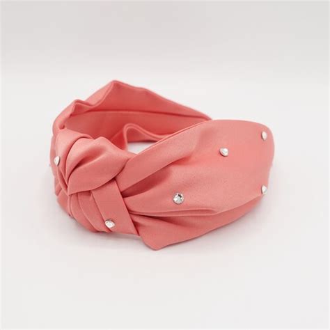 Satin Tail Knot Headband Multi Style Hairband For Women Etsy