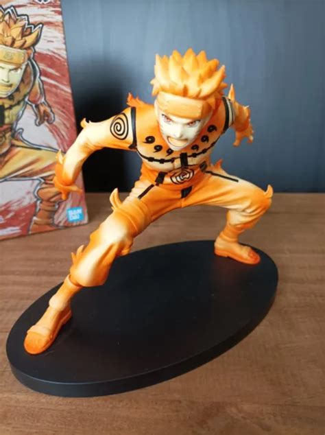 FIGURINE NARUTO UZUMAKI Shippuden Banpresto Vibration Stars Figure EUR