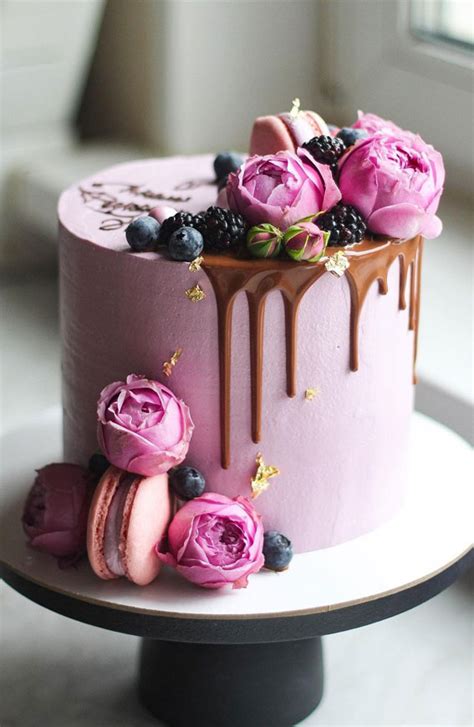 80 simple and beautiful birthday cake designs and flavours 2021: 54 Jaw-Droppingly Beautiful Birthday Cake : Pink cake with ...
