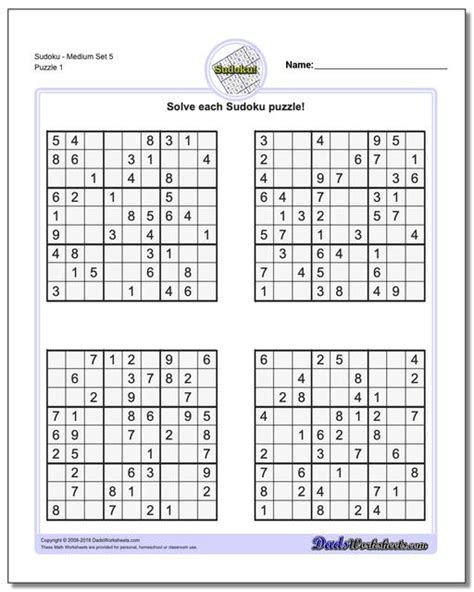 All our puzzles are solvable. Sudoku - Medium