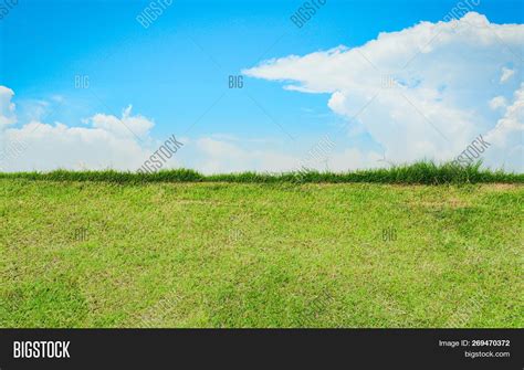 Green Grass Blue Sky Image And Photo Free Trial Bigstock