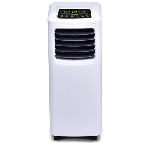 Includes a washable air filter.#thehome. Costway 10000 BTU Portable Air Conditioner and ...