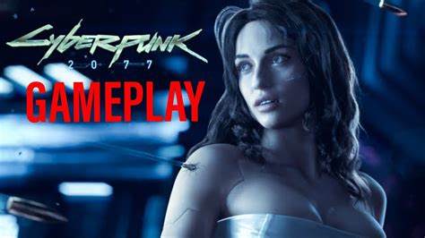 cyberpunk 2077 gameplay demo ps5 youtube
