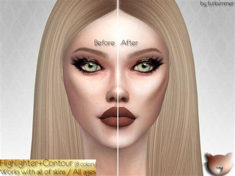 Highlighter Contour With Images Sims Resource