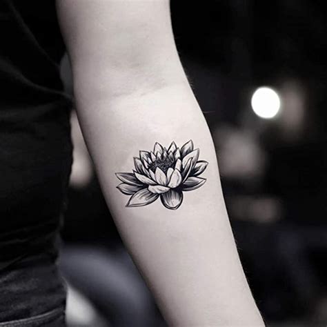 40amazing Water Lily Tattoo Designs With Ideas And Meaning Body Art Guru