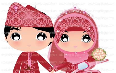 Png Download Gambar Kartun Muslimah Kartun Pernikahan Png Jilbab Gallery
