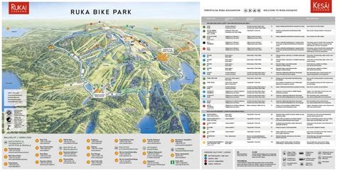 Ruka Bike Park Map Page 1