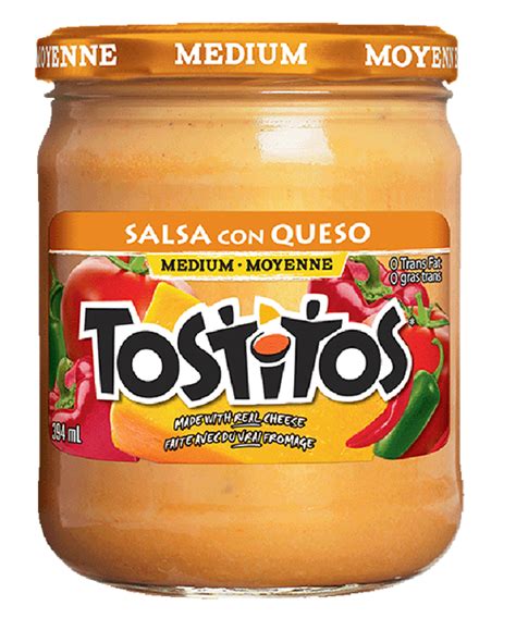 Learn the good & bad for 250,000+ products. Tostitos Salsa con Queso 15 oz - GO! MARKET