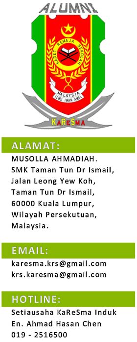Tunas kadet remaja sekolah ( tkrs ) telah mula diasaskan pada 15 mac 1999. Persatuan Alumni KRS Malaysia: KaReSma : Sejarah Penubuhan ...