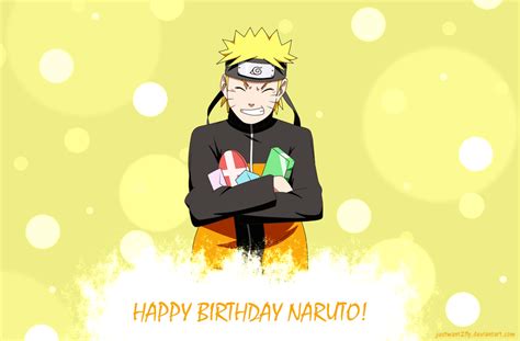 Happy Birthday Naruto By Justwant2fly On Deviantart