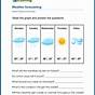 Weather Forecast Worksheets