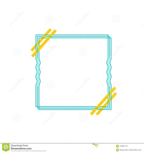 Frame Border Line Page Vector Simple Modern Vector Frame Minimalism
