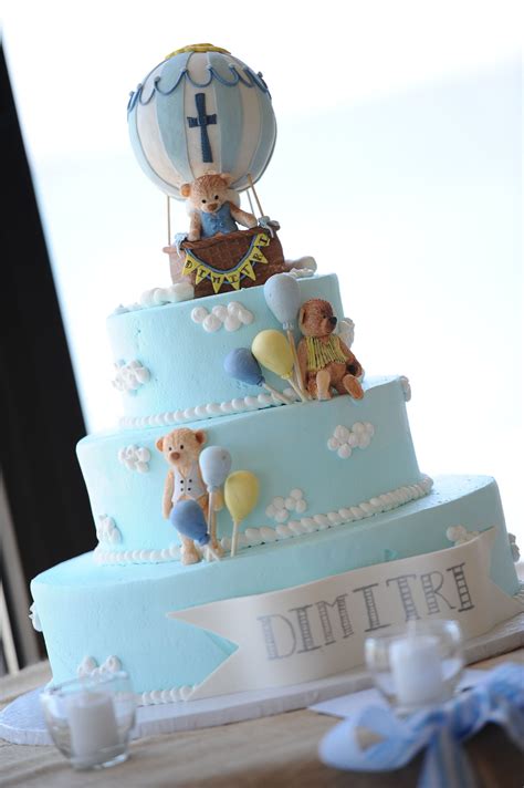 Pin On Hot Air Balloon Christening Or Baby Shower