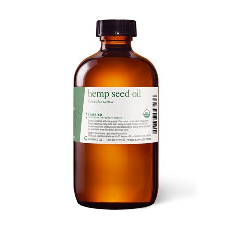 organic hemp seed oil aromatics international