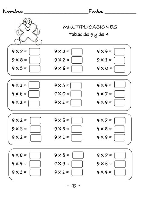 Si el cerebro es ejercitado adecuadamente, cualquiera puede desarrollar su inteligencia. Multiplicaciones rápidas | Actividades de multiplicación ...