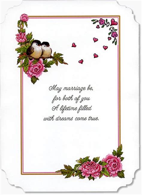 A wedding card can be one with a preprinted message, or it can be a blank card that provides. Wedding Card Verses by Moonstone Treasures. | Wedding card verses, Wedding card messages ...