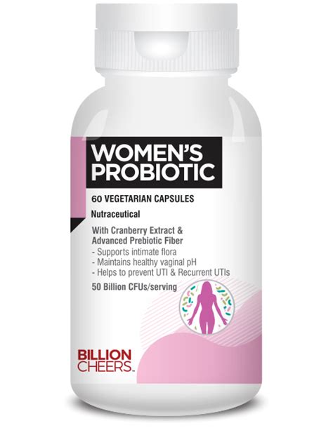Women S Probiotics 50 Billion For Vaginal Health Probiotics For Women Billioncheers