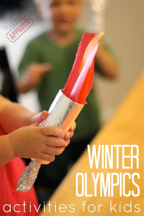Toddler Approved Winter Olympic Activities For Kids