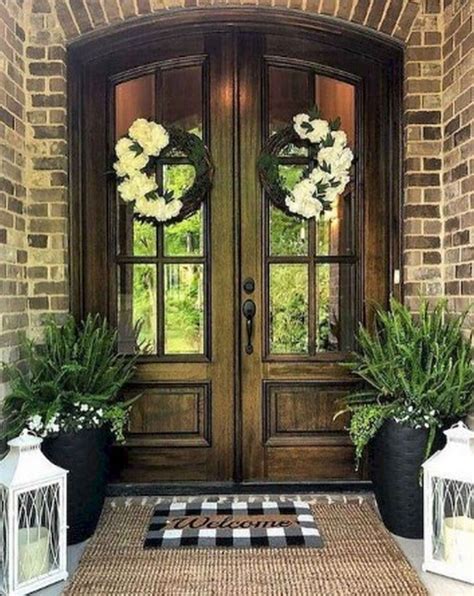 10 Beautiful Front Door Decoration Is A Smart Choice Beautiful Front