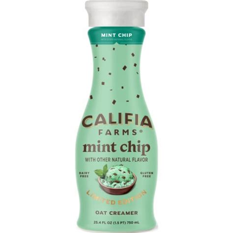 Califia Farms Mint Chip Oatmilk Coffee Creamer 254 Fl Oz Frys
