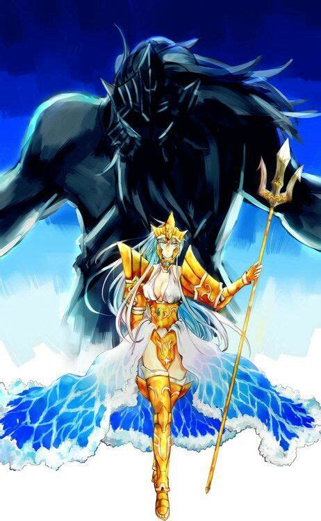 Seraphina Poseidon Saint Seiya The Lost Canvas Anime Oc Manga