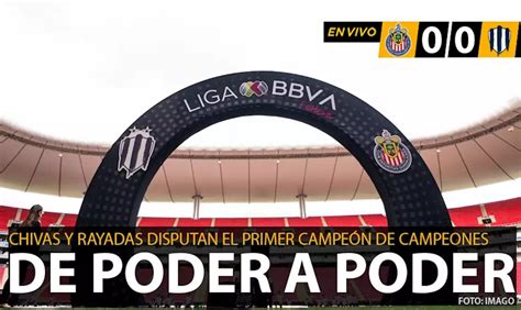 Chivas vs Monterrey EN VIVO Campeón de Campeones Liga MX Femenil 2022