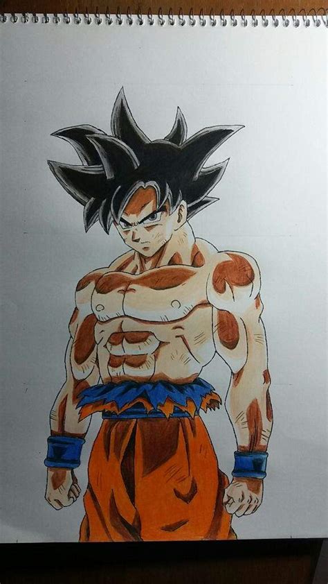 Dibujo De Goku Ultra Instinto Arte Amino Amino