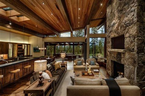 Mountain Home Provides A Serene Living Environment In Martis Camp