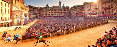 The Palio Of Siena One Of The Most Famous Horse Races In The World