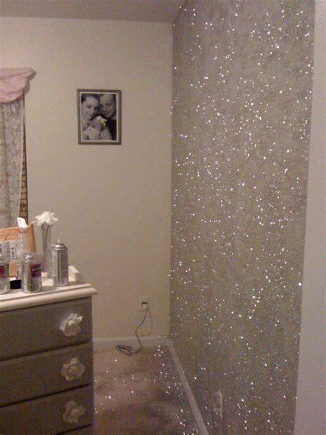23 Glorious Sparkle Wall Ideas Glitter Paint For Walls Glitter
