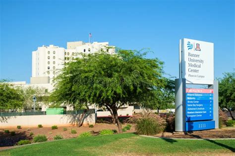 Banner University Hospital Phoenix Az Editorial Stock Image Image