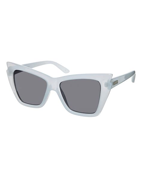 Le Specs Rapture Sunglasses In Gray Lyst