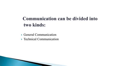 Difference Between General Communication And Technical Communication Ppt