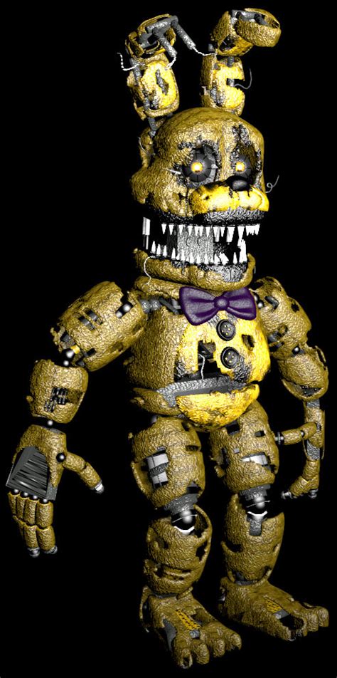 Nightmare Spring Bonnie By Thatonefnafartist On Deviantart