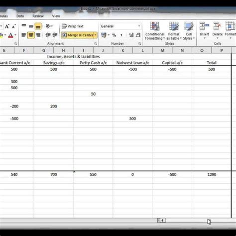 Simple Excel Spreadsheet With Basic Bookkeeping Spreadsheet Simple