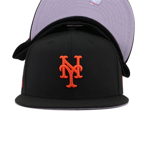 new york mets black 1986 world series new era 59fifty fitted hat heaven