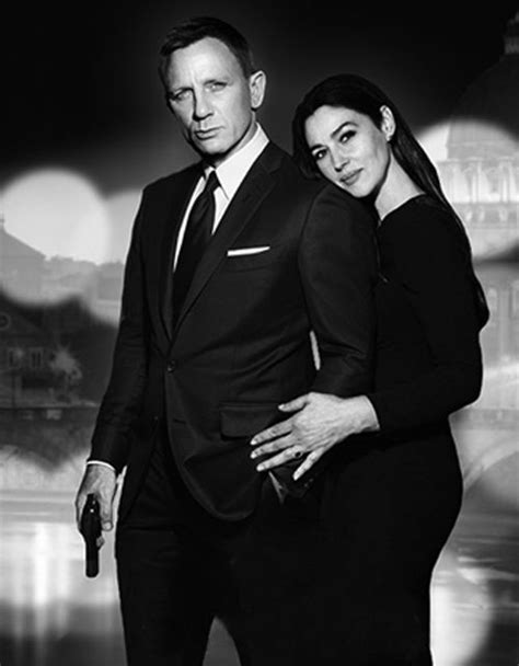 Monica Bellucci And Daniel Craig James Bond Movie 2015 081215 ” Estilo James Bond James Bond