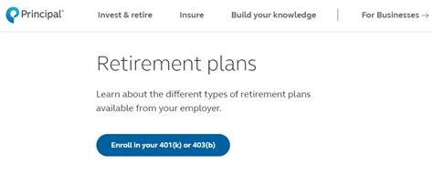 Principal 401k Login How To Access Your Retirement Account