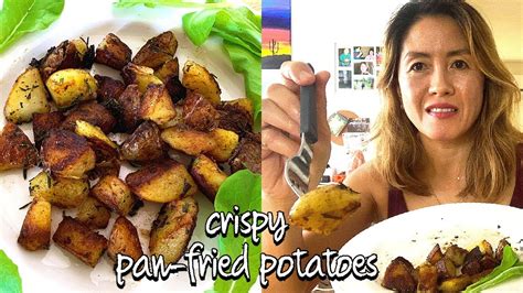 Stir together 1/3 cup yellow cornmeal and 1 tablespoon paprika in a shallow dish. Crispy Pan Fried Potatoes | Simple Side Dish for the ...
