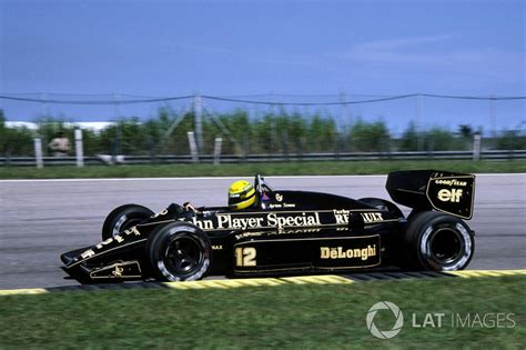 Ayrton Senna Lotus 98t At Brazilian Gp High Res Professional
