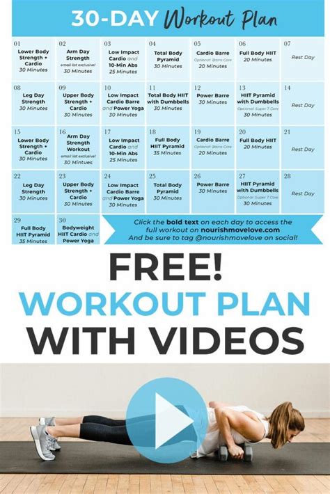 Simple At Home Workout Programs Free For Weight Loss Fitness And