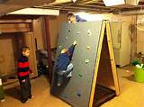 Homemade Rock Climbing Wall Pictures