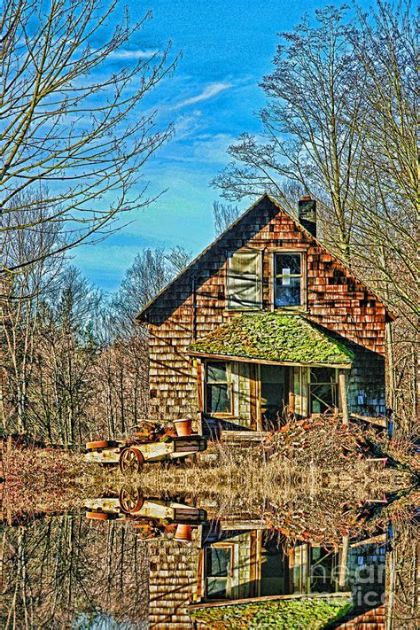 Old Farm House Hdr Photograph By Randy Harris Fine Art America